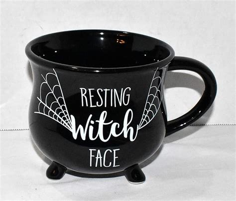 Resting witch face mug